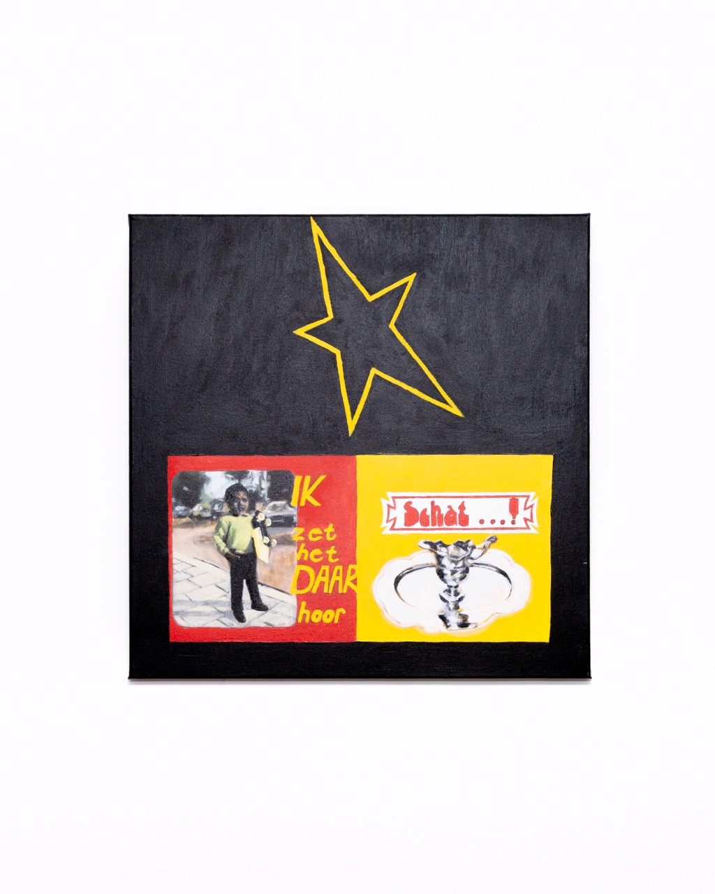 Ik zet het daar hoor, schat